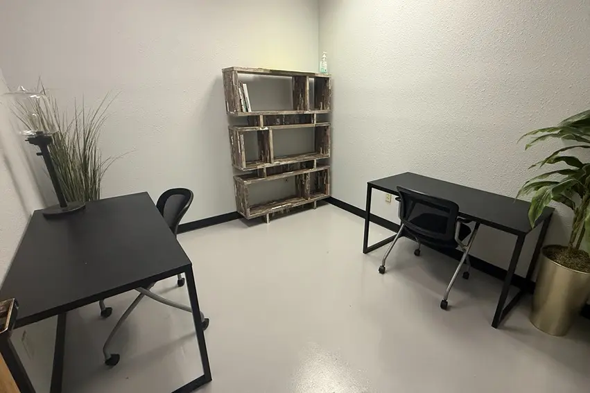 Private office space at Treehouse Creative Workspace — Colorado Springs creative professionals and small studios